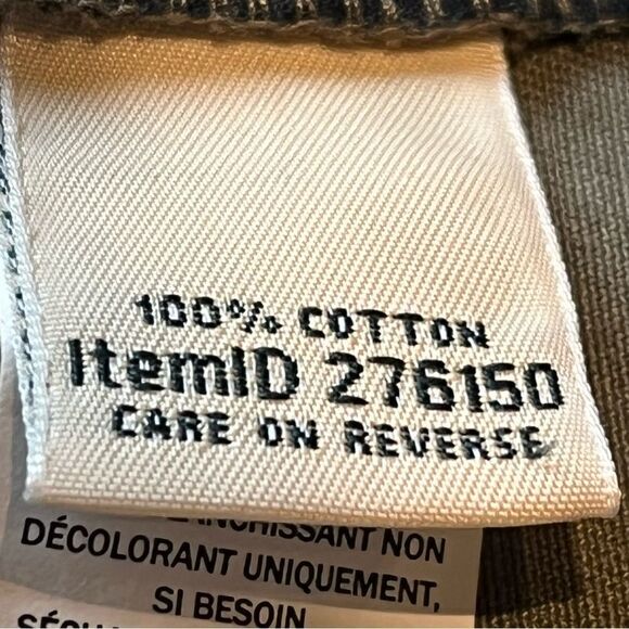 L.L. Bean Women's Cotton Bermuda Shorts Olive Green Size 18W Plus - Picture 7 of 8